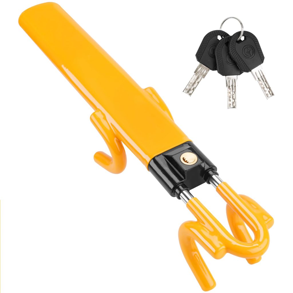 Tevlaphee Steering Wheel Lock Anti-Theft Car Device